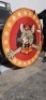 CHUCK E. CHEESE OUTDOOR SIGN PLEXI 55" DIAMETER CCE AUTHENTIC - 2