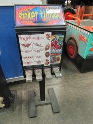 4 SELECT STICKER VENDING STAND