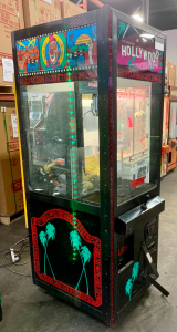 24" VINTAGE HOLLWOOD PLUSH CRANE MACHINE