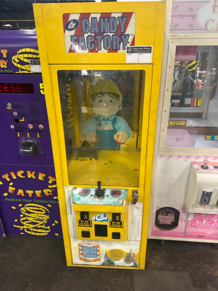 オールドパイレックス クレイジーデイジー カラフェ ピッチャー イエロー 24 CANDY FACTORY CLAW CRANE by ICE