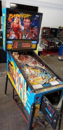 BAYWATCH PINBALL MACHINE SEGA