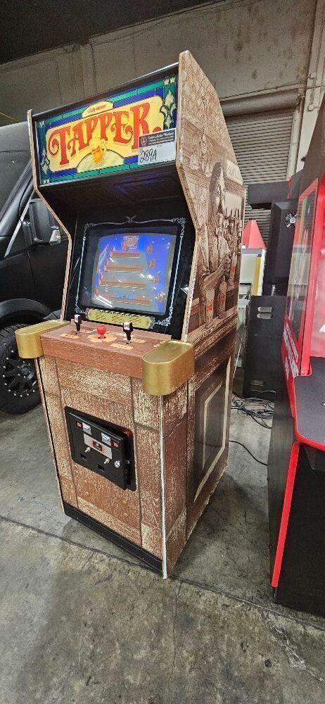 TAPPER ROOTBEER PCB BUDWEISER CAB UPRIGHT ARCADE GAME BALLY MIDWAY