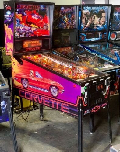 CORVETTE DMD CLASSIC CAR PINBALL MACHINE BALLY