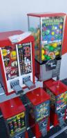 7 HEAD COMBO STICKER CANDY CAPSULE VENDING RACK - 2