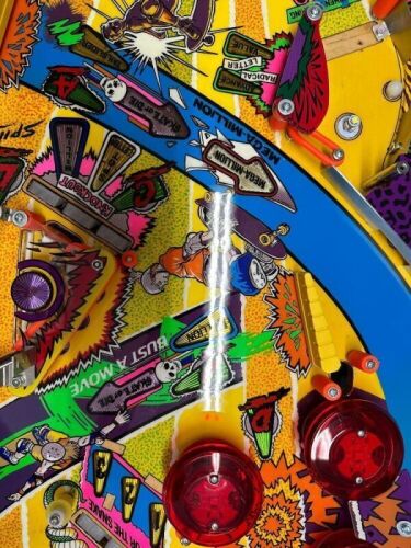 RADICAL! CLASSIC PINBALL MACHINE 1990 BALLY SUPER CLEAN!!!!