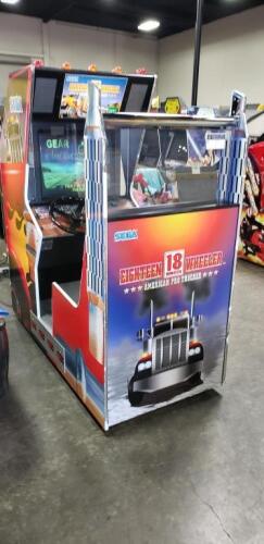 18 WHEELER TRUCK DRIVER ARCADE GAME SEGA