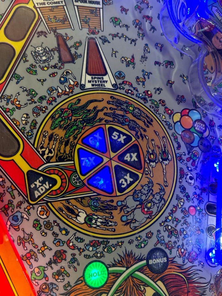 CYCLONE PINBALL MACHINE WILLIAMS