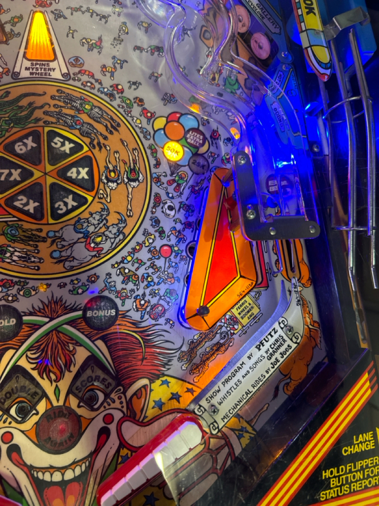 CYCLONE PINBALL MACHINE WILLIAMS