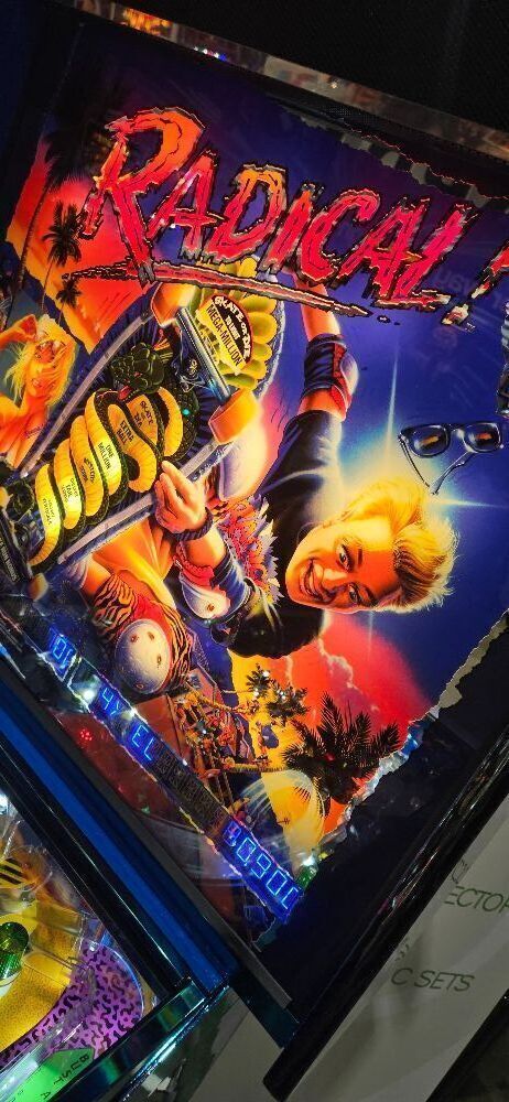 RADICAL! CLASSIC PINBALL MACHINE 1990 BALLY SUPER CLEAN!!!!
