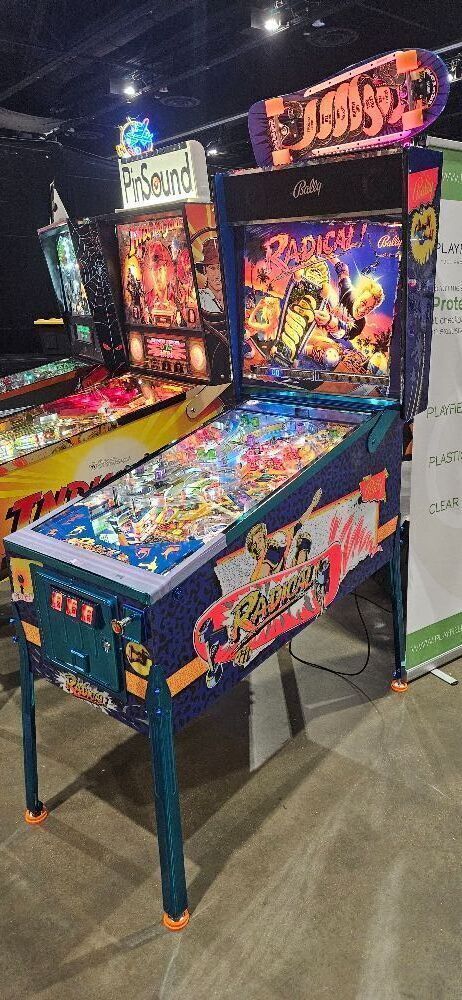 RADICAL! CLASSIC PINBALL MACHINE 1990 BALLY SUPER CLEAN!!!!