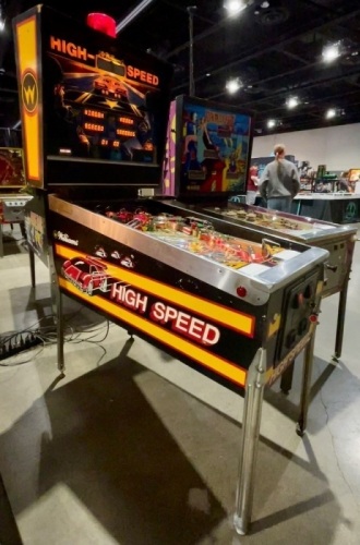 HIGH SPEED CLASSIC PINBALL MACHINE WILLIAMS 1986