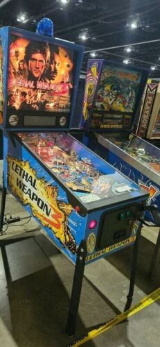 LETHAL WEAPON 3 ACTION PINBALL MACHINE DATA EAST