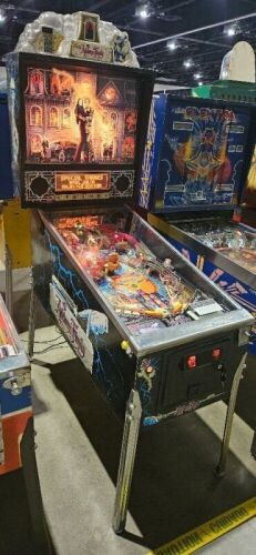 THE ADDAMS FAMILY CLASSIC PINBALL MACHINE BALLY DMD