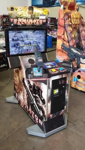 TERMINATOR SALVATION FIXED GUN SHOOTER ARCADE GAME