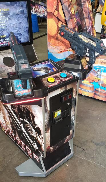 terminator salvation arcade game board