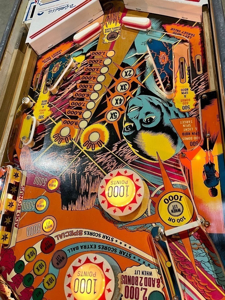 CLOSE ENCOUNTERS OF THE THIRD KIND CLASSIC PINBALL MACHINE GOTTLIEB