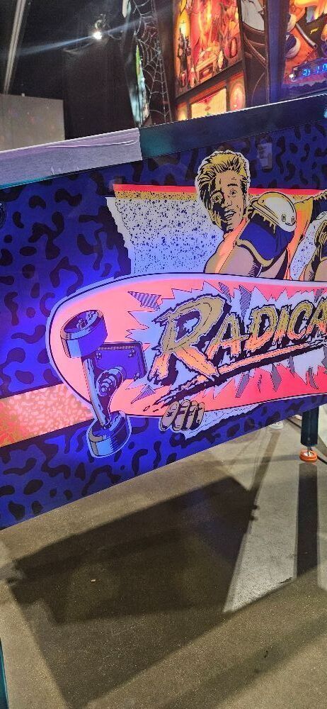 RADICAL! CLASSIC PINBALL MACHINE 1990 BALLY SUPER CLEAN!!!!