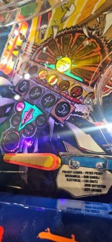 RADICAL! CLASSIC PINBALL MACHINE 1990 BALLY SUPER CLEAN!!!!