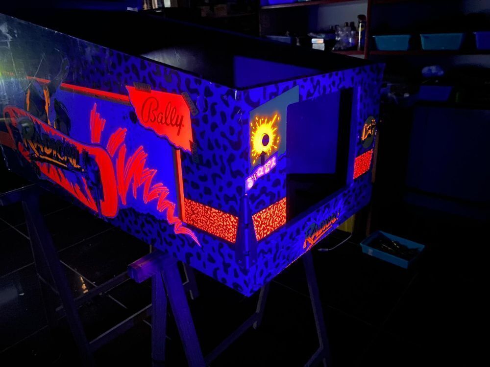 RADICAL! CLASSIC PINBALL MACHINE 1990 BALLY SUPER CLEAN!!!!