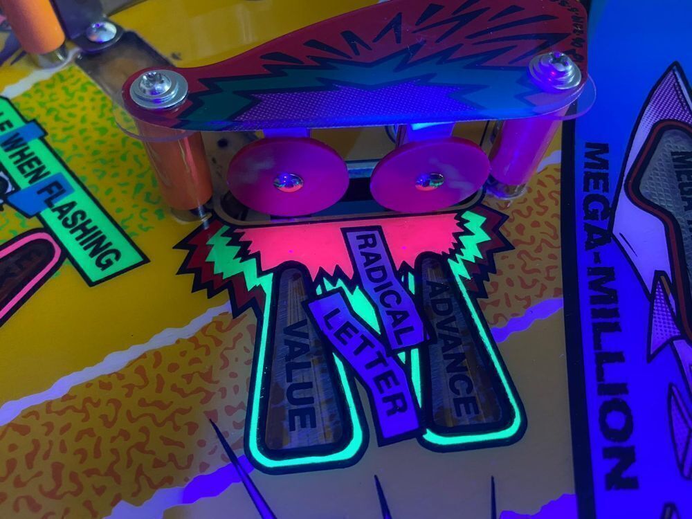 RADICAL! CLASSIC PINBALL MACHINE 1990 BALLY SUPER CLEAN!!!!