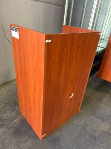 WOOD SERVICE COUNTER CABINET