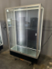 GLASS VERTICAL DISPLAY CURIO CABINET FRONT SLIDE DOORS #4 - 2