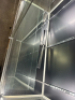 GLASS VERTICAL DISPLAY CURIO CABINET FRONT SLIDE DOORS #4 - 4