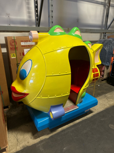 YELLOW FISH KIDDIE RIDE