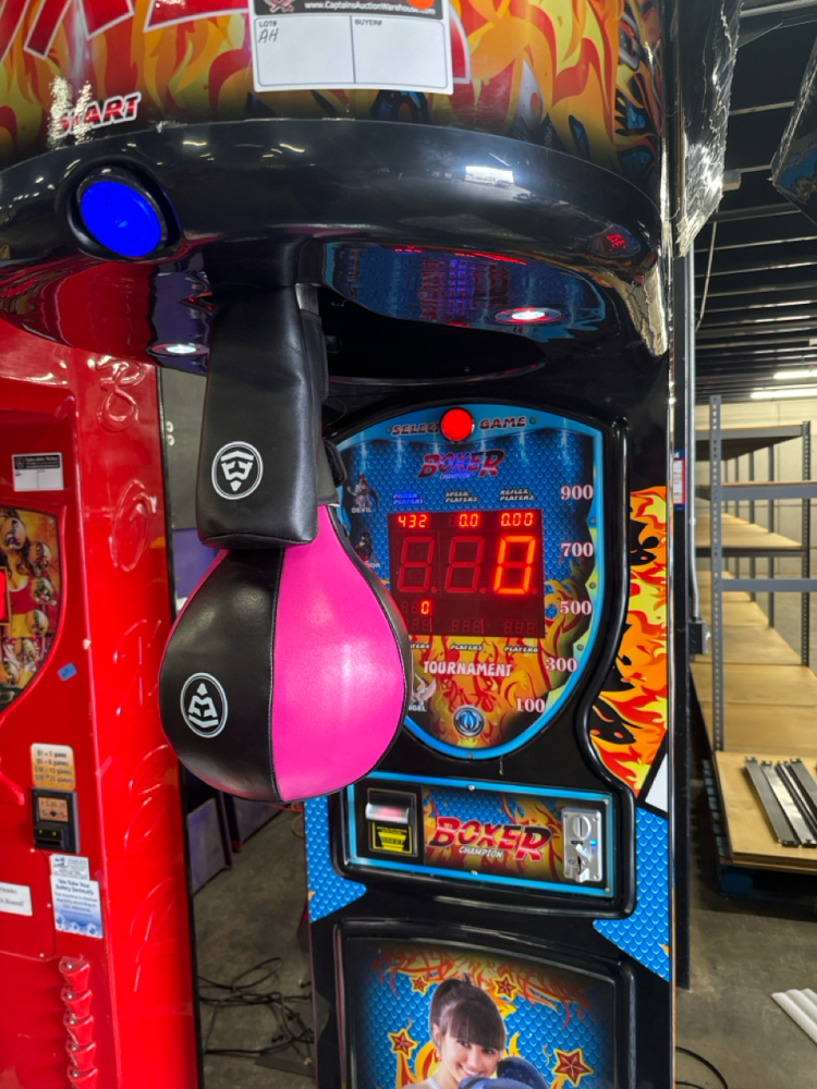 BOXER CHAMPION STRENGTH TEST GAME #2