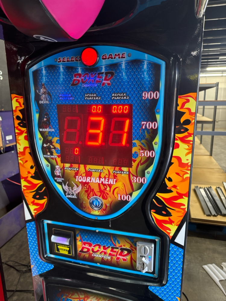 BOXER CHAMPION STRENGTH TEST GAME #2