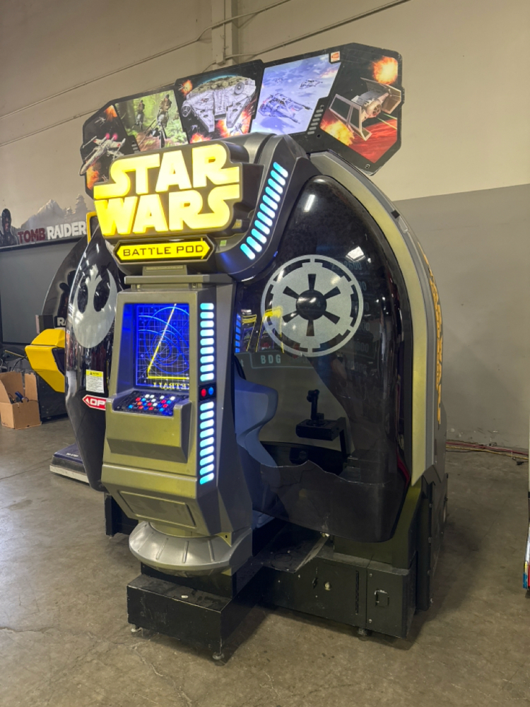 STAR WARS DELUXE BATTLE POD DOME ARCADE GAME NAMCO