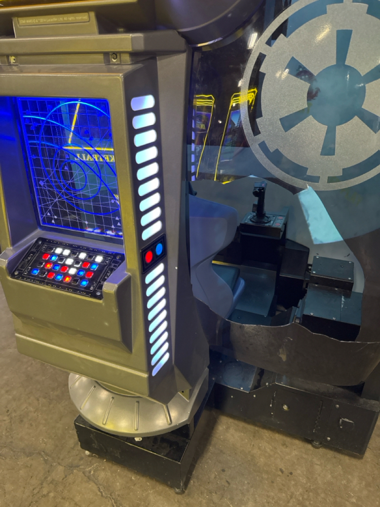 STAR WARS DELUXE BATTLE POD DOME ARCADE GAME NAMCO