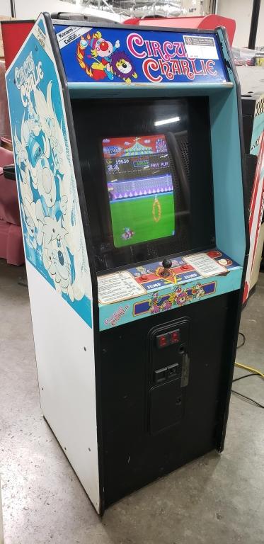 Circus Charlie Classic Konami Centuri Arcade Game