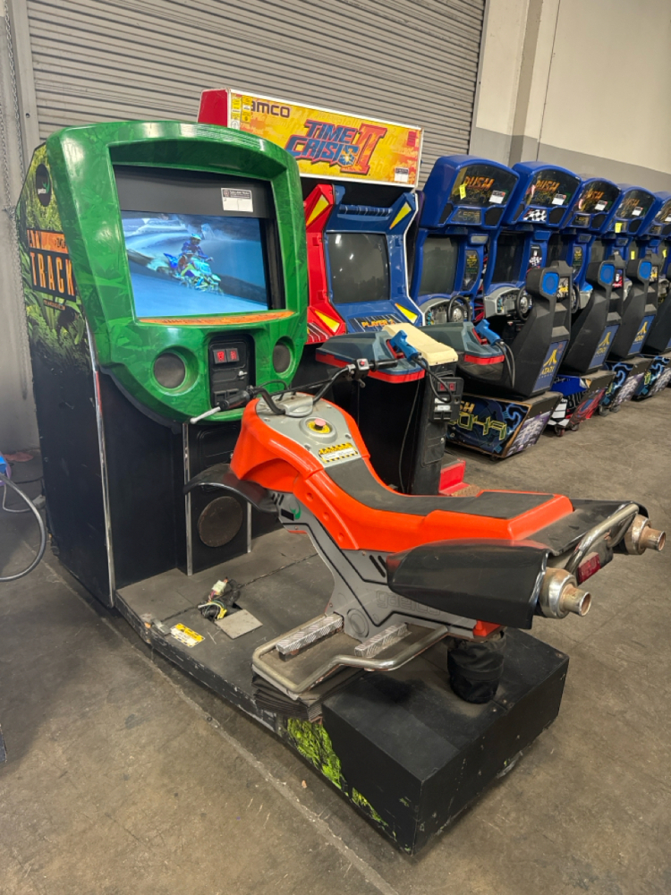 ATV TRACK MOTION RACING SIT DOWN ARCADE GAME
