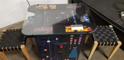 60 IN 1 MULTICADE COCKTAIL TABLE ARCADE W/ STOOLS