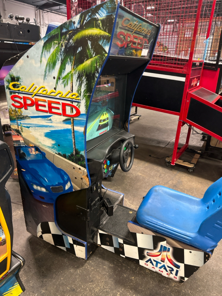 CALIFORNIA SPEED DRIVER RACING ARCADE GAME