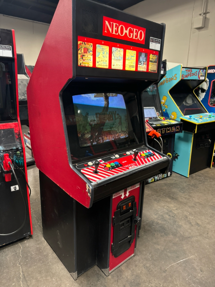 Gゲージ NEO GEO 6 SLOT MVS DEDICATED ARCADE GAME CABINET L@@K!!