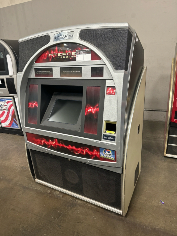 AMI ROWE DIGITAL MUSIC INTERNET JUKEBOX RED