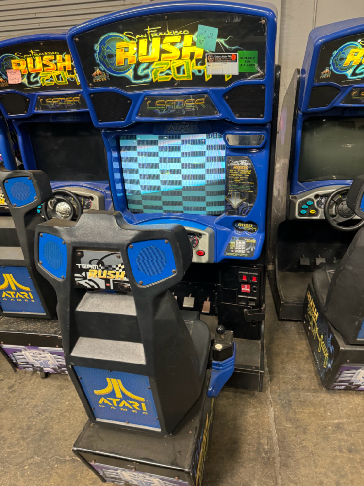 SAN FRANCISCO RUSH 2049 SITDOWN ARCADE GAME #7