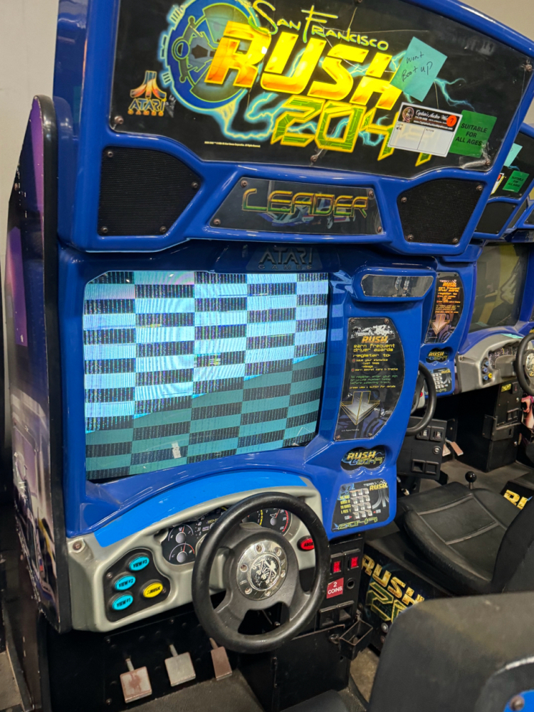 SAN FRANCISCO RUSH 2049 SITDOWN ARCADE GAME #7