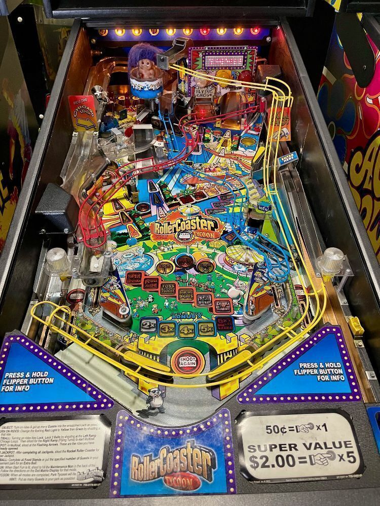 ファッションアイテム人気ランキング COASTER ROLLER TYCOON STERN MACHINE PINBALL エクササイズグッズ