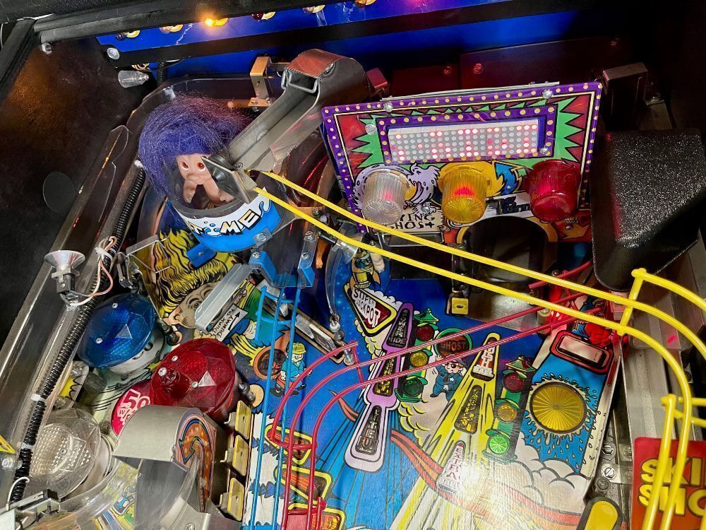 ROLLER COASTER TYCOON PINBALL MACHINE STERN