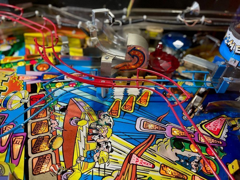 ROLLER COASTER TYCOON PINBALL MACHINE STERN