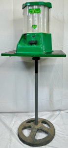 MINT DISPENSER ROTORY COIN OP GREEN W/ STAND