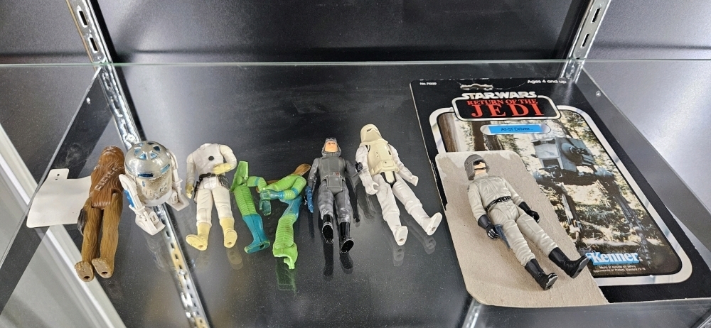 Star wars mixed top action figures Lot