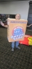 NICKELODEON "DANGER FORCE" TV SHOW SET COSTUME "STEVE'S HAND PULLED BAKING SODA" DREAM SEQUENCE - 2