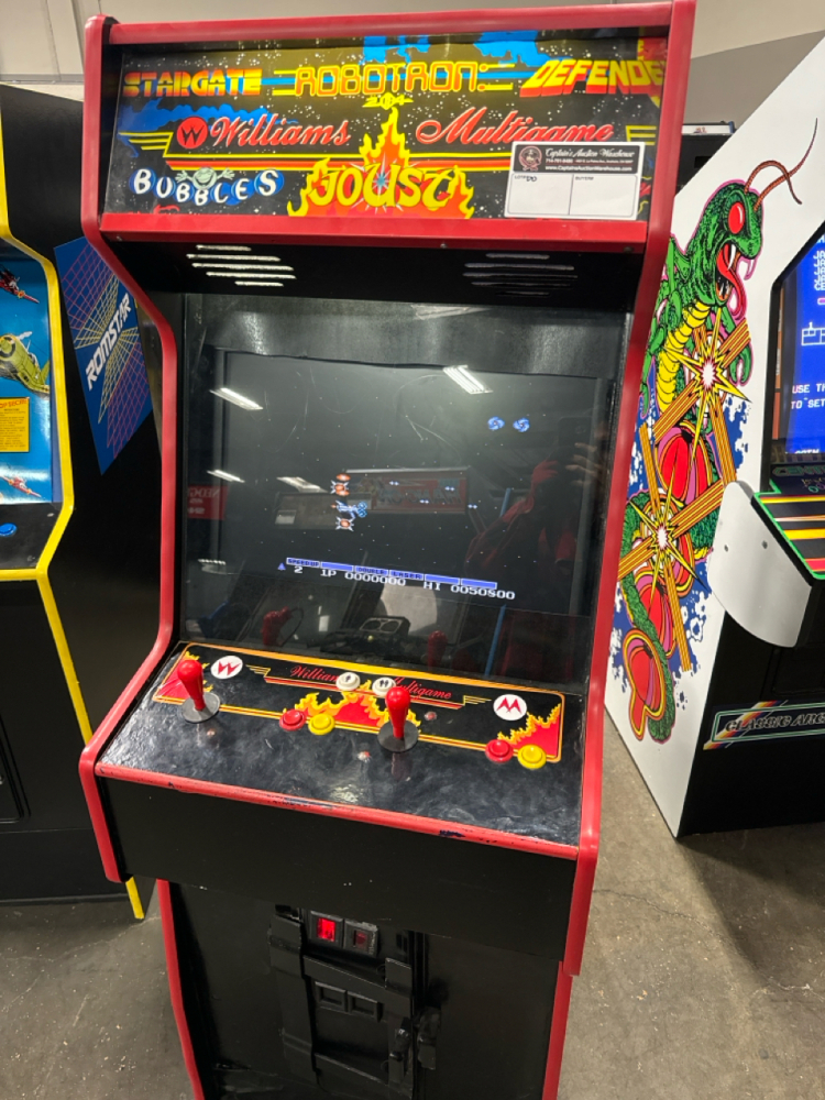 WILLIAMS MULTICADE UPRIGHT ARCADE GAME