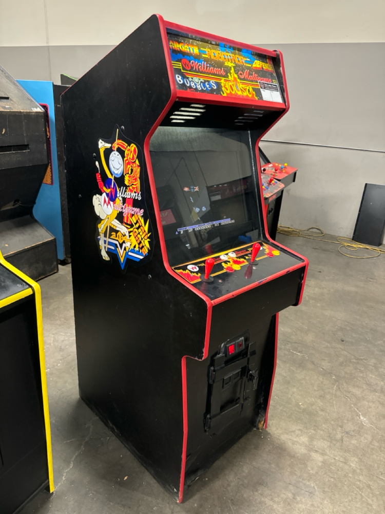 WILLIAMS MULTICADE UPRIGHT ARCADE GAME
