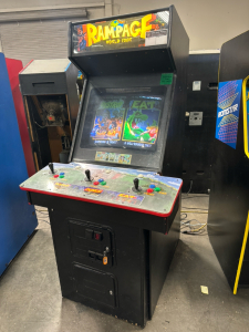 RAMPAGE WORLD TOUR UPRIGHT ARCADE GAME MIDWAY