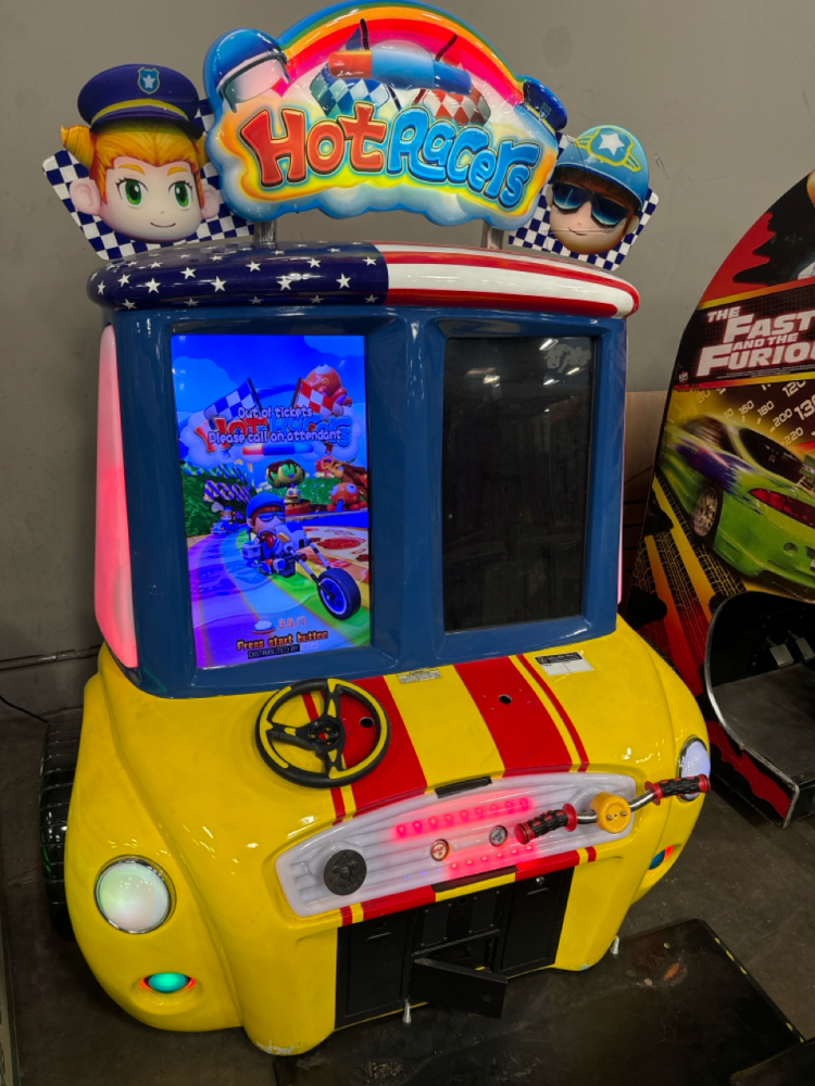 HOT RACERS KIDS REDEMPTION GAME